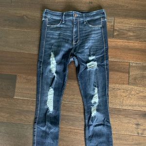 Hollister ripped jeans